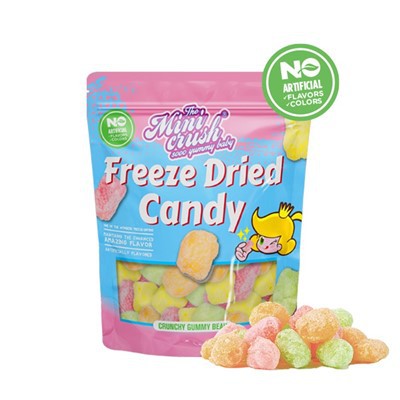 Beruang Renyah Kering Beku (Warna Alami)