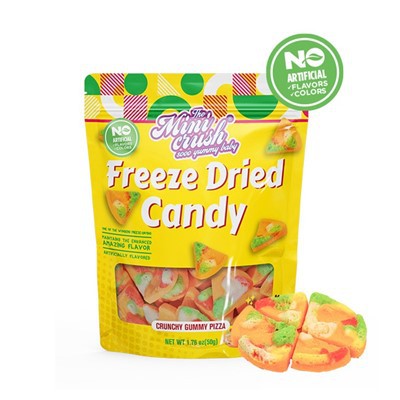 Freeze Dried Crunchy Pizza (Warna Alami)