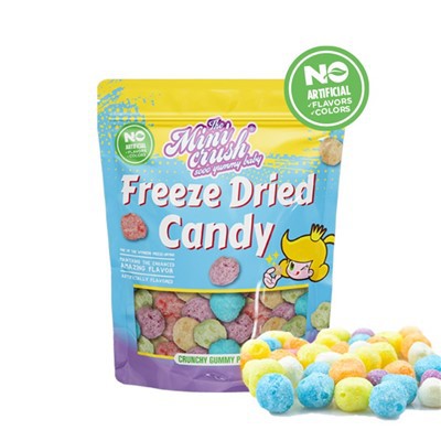 Puff Kering Kering Beku (Warna Alami)